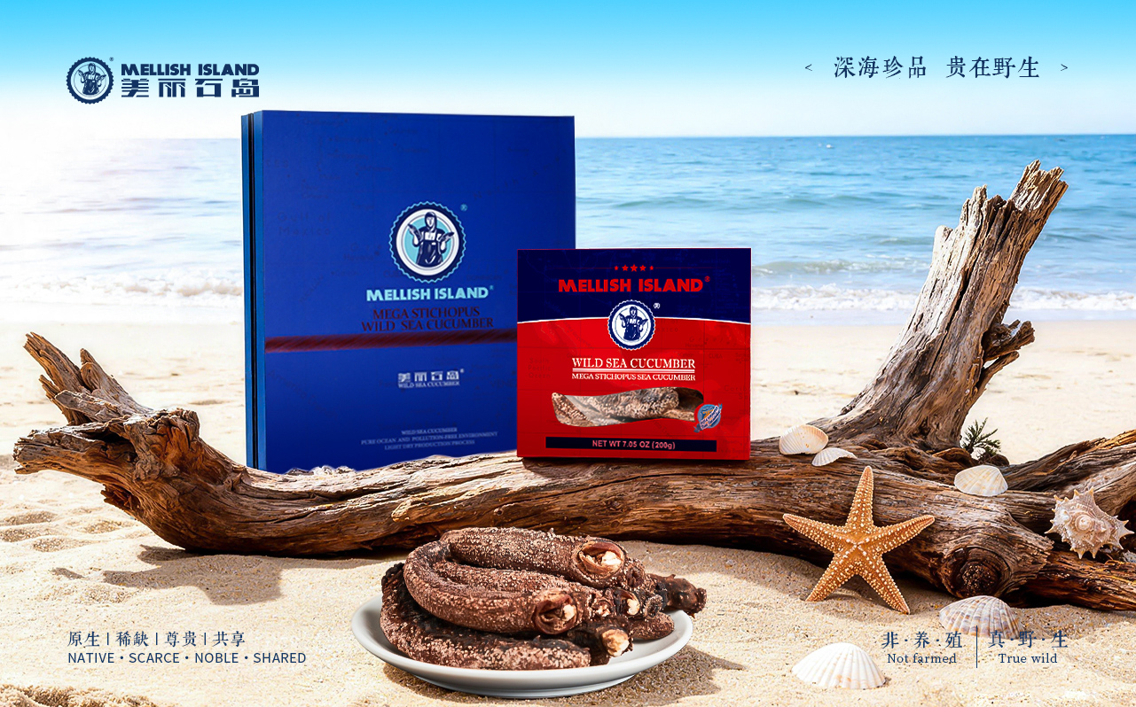 美丽石岛牌野生海参（小美刺参）